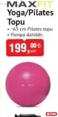 MAXFİT YOGA/PİLATES TOPU